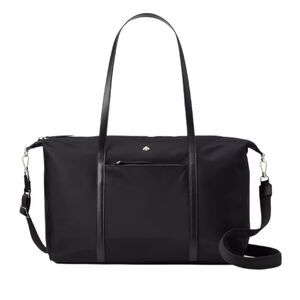 Kate Spade Black Jae Weekender Travel Bag
